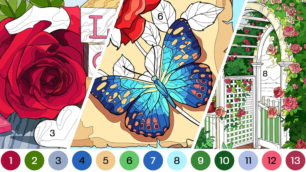 Tap Color Pro: Color By Number (Тап Колор Про)  [МОД Все открыто] Screenshot 2