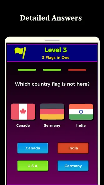 World Flags Quiz Game (Ворлд Флагс Квиз Гейм)  [МОД Mega Pack] Screenshot 2