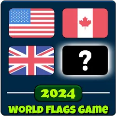 Взлом World Flags Quiz Game (Ворлд Флагс Квиз Гейм)  [МОД Mega Pack] - последняя версия apk на Андроид
