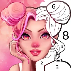 Взломанная Coloring Game: Paint by Number  [МОД Много денег] - стабильная версия apk на Андроид