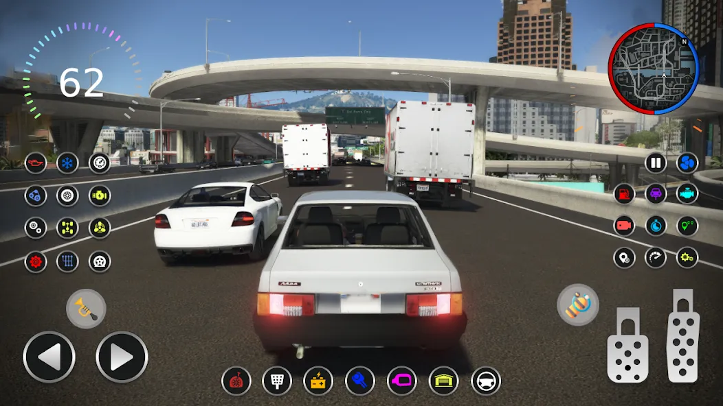 21099 Lada: Russian Racer Max  [МОД Все открыто] Screenshot 2