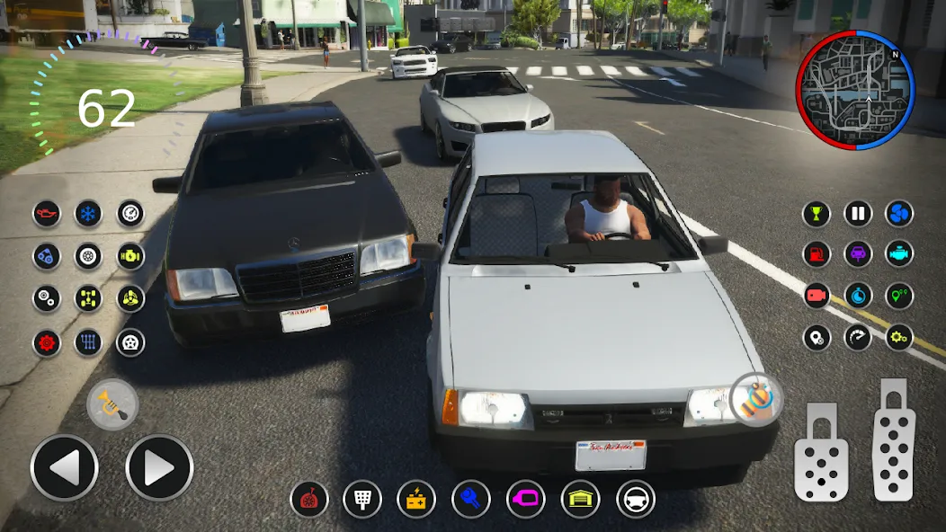 21099 Lada: Russian Racer Max  [МОД Все открыто] Screenshot 3