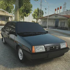 Скачать взломанную 21099 Lada: Russian Racer Max  [МОД Все открыто] - стабильная версия apk на Андроид
