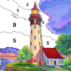 Скачать взлом Hey Color Paint by Number Art  [МОД Все открыто] - стабильная версия apk на Андроид
