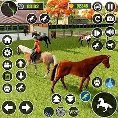 Взломанная My Horse Herd Care Simulator (Мой симулятор ухода за стадом лошадей)  [МОД Бесконечные деньги] - стабильная версия apk на Андроид