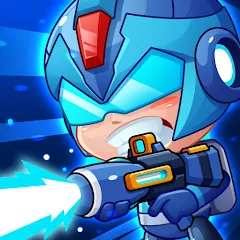 Скачать взломанную Metal Gun - Cyber Soldier (Метал Ган)  [МОД Menu] - стабильная версия apk на Андроид