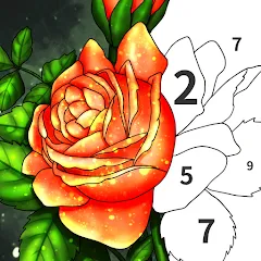 Скачать взломанную Art Coloring - Color by Number  [МОД Бесконечные деньги] - последняя версия apk на Андроид