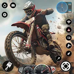 Скачать взлом Motocross MX Dirt Bike Games  [МОД Unlocked] - последняя версия apk на Андроид