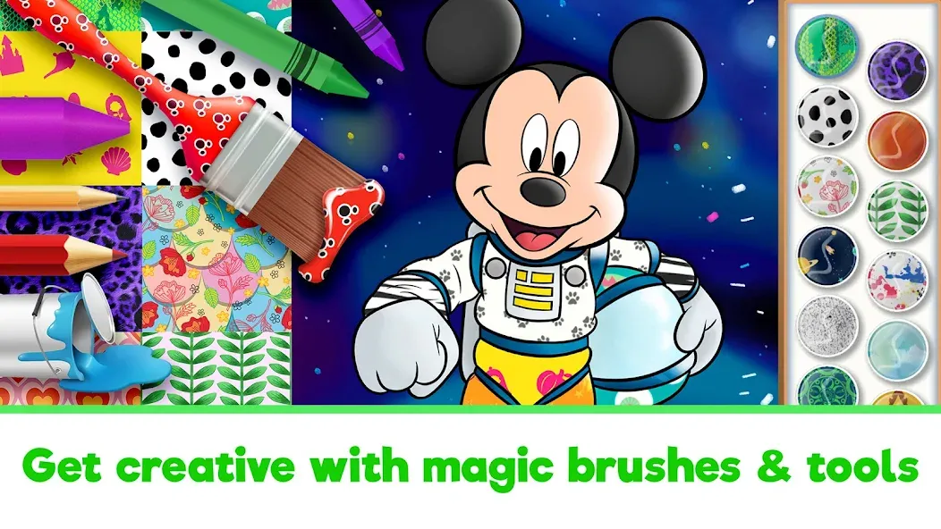 Disney Coloring World (Дисней)  [МОД Unlimited Money] Screenshot 2