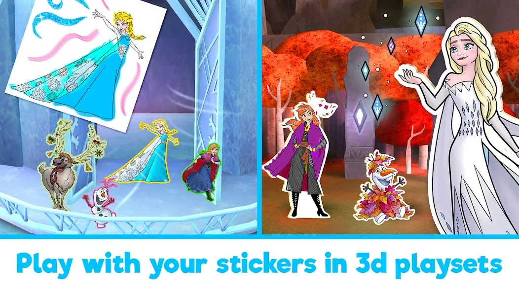 Disney Coloring World (Дисней)  [МОД Unlimited Money] Screenshot 3