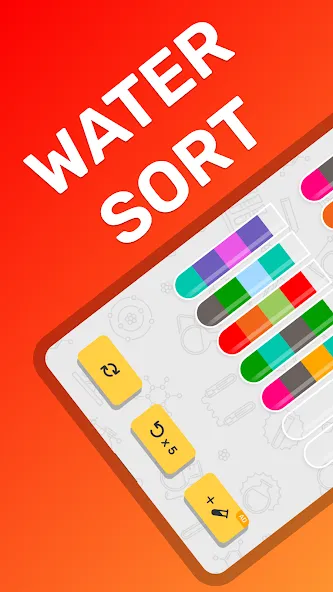 Water Sort Puzzle Color Game  [МОД Бесконечные монеты] Screenshot 1